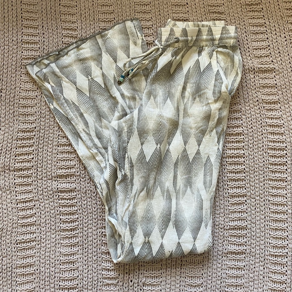 Roxy casual pants / beach cover up